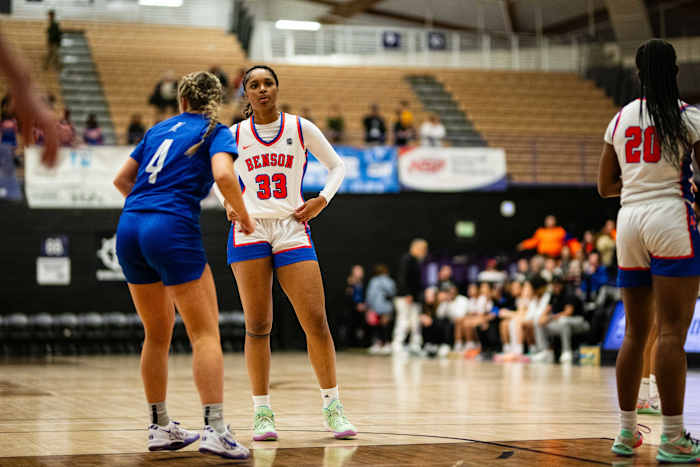 Benson Grants Pass 6A Oregon girls basketball quarterfinal 2024 Naji Saker -21